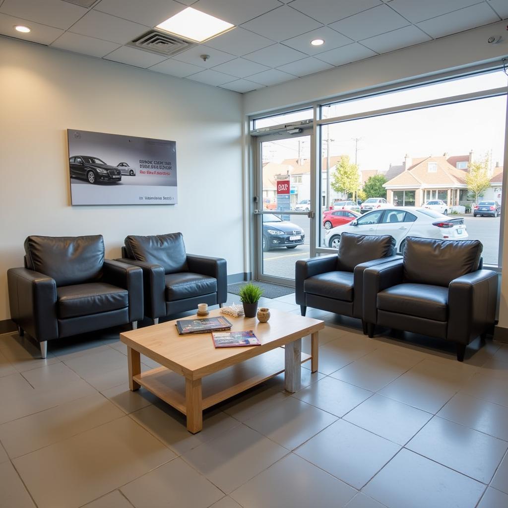 Bosch Car Service Hatfield Customer Waiting Area