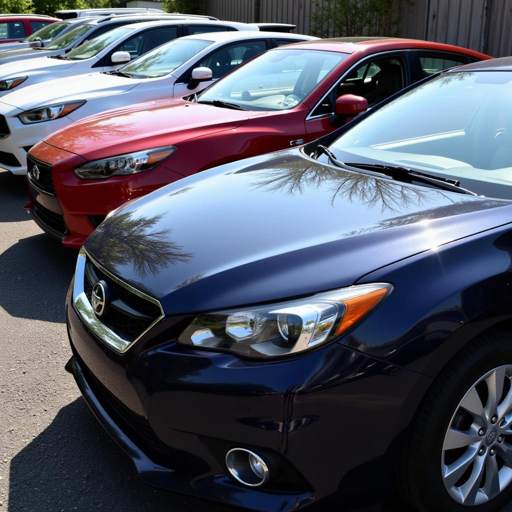 Business Car Detailing for a Fleet of Vehicles