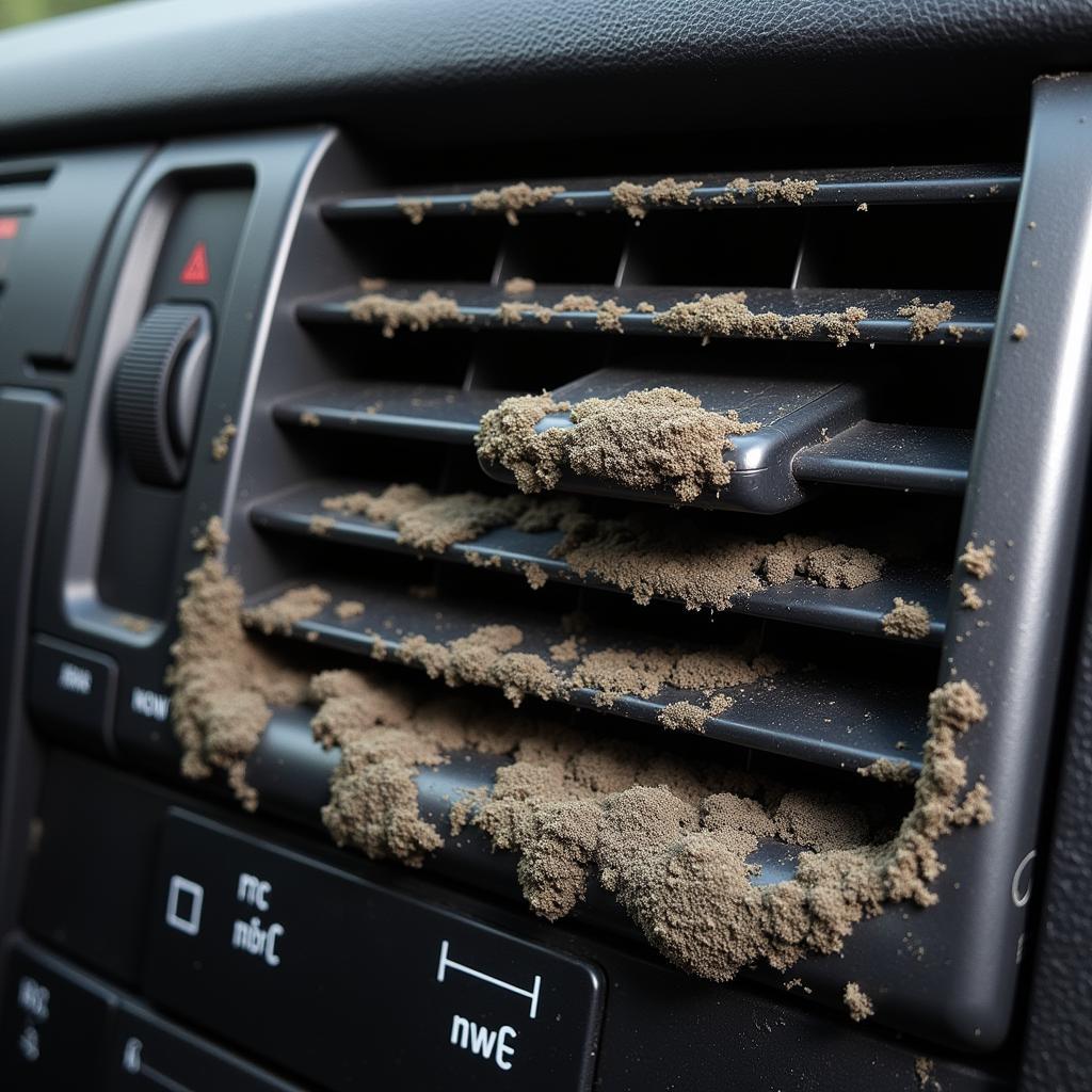 Mold Growth in Car AC System