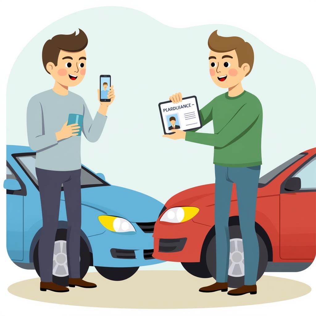 Exchanging Information After a Car Accident