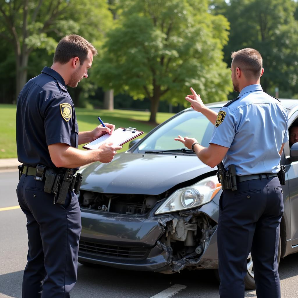 Filing a Police Report After Car Accident