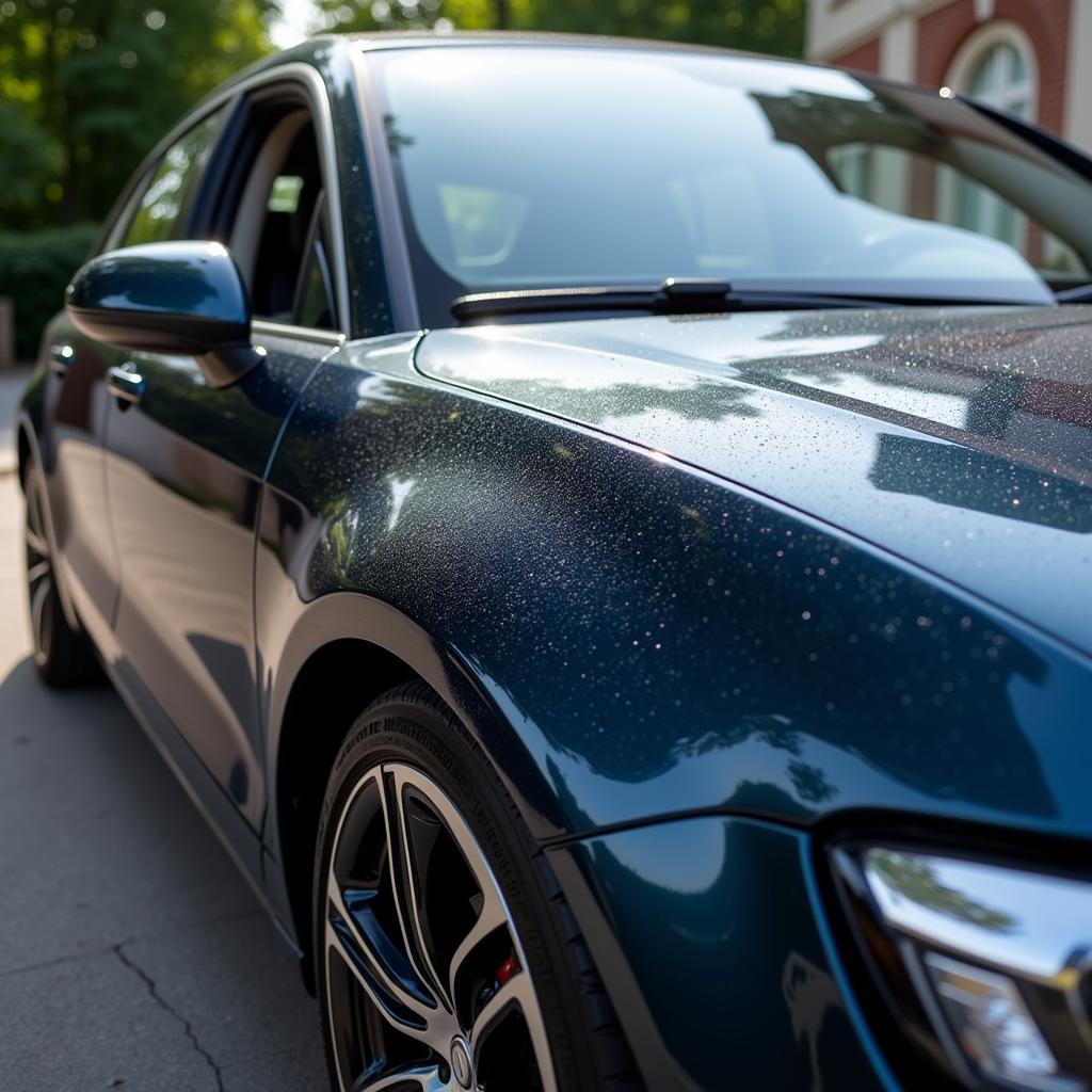 Showroom Shine Achieved with Car Detail Spray