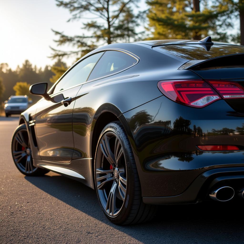 Car After Detailing with Spray On Detailer