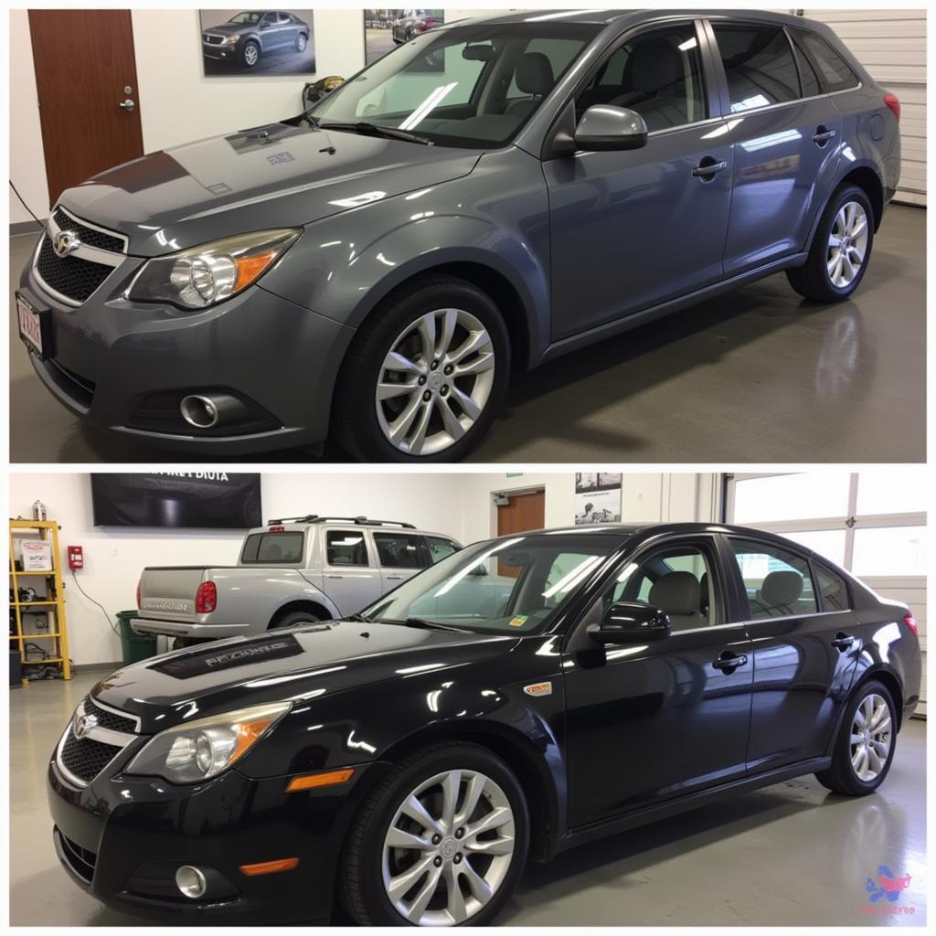 A Sparkling Clean Car After Detailing