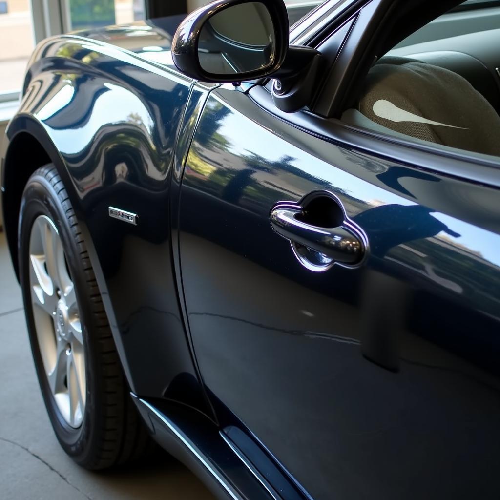 Car After Spray Detailing