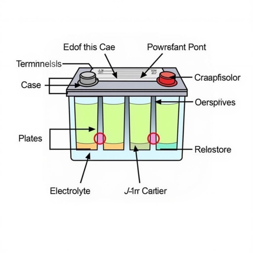 Car Battery Parts Diagram