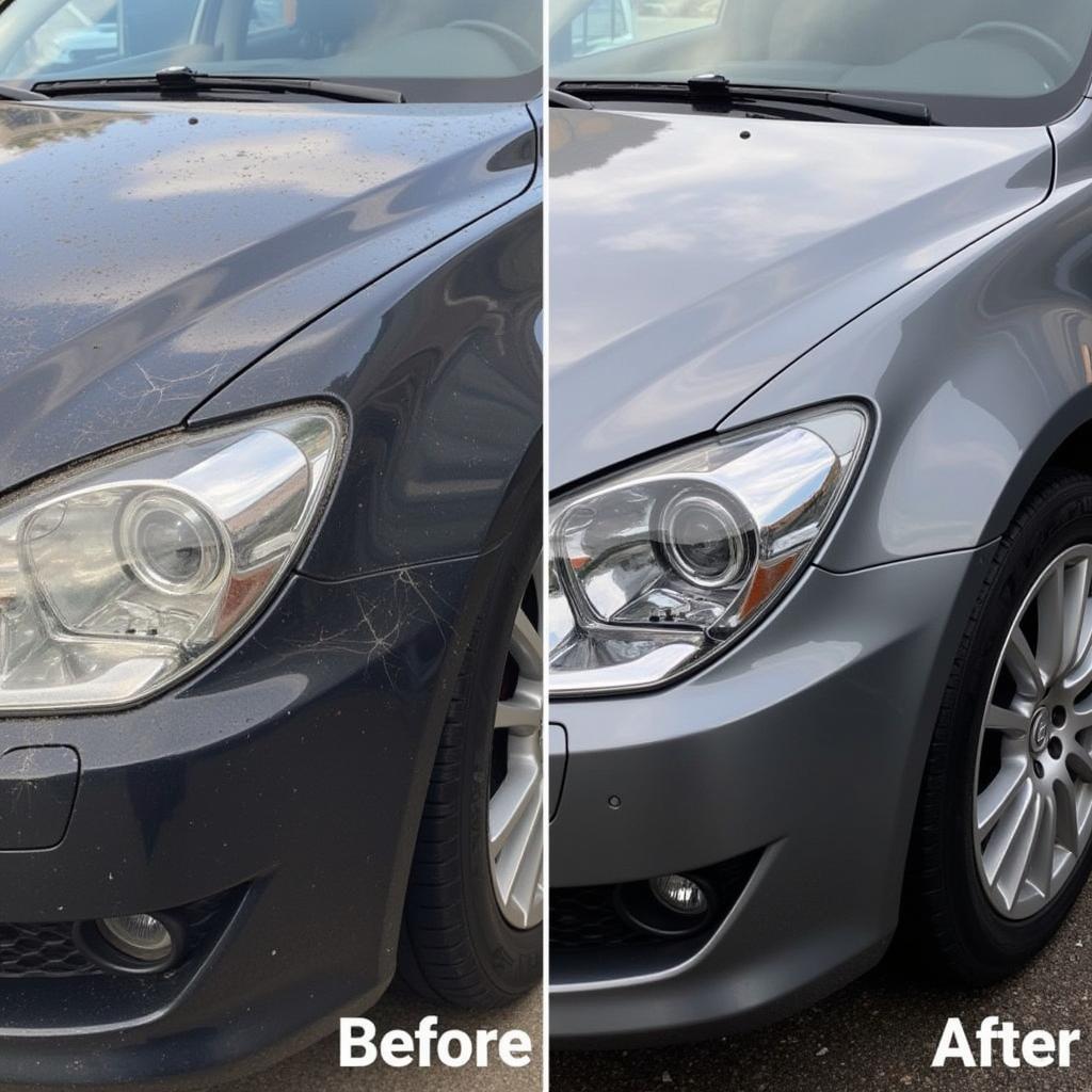 Car Transformation After Detailing