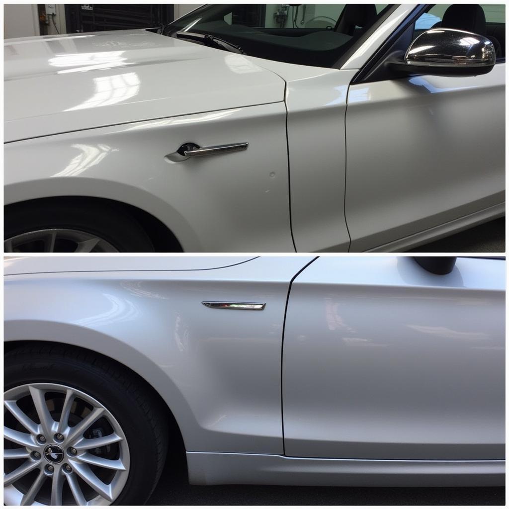 Car Before and After Detailing