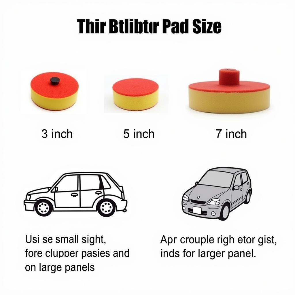 Car Buffer Pad Sizes for Different Detailing Needs