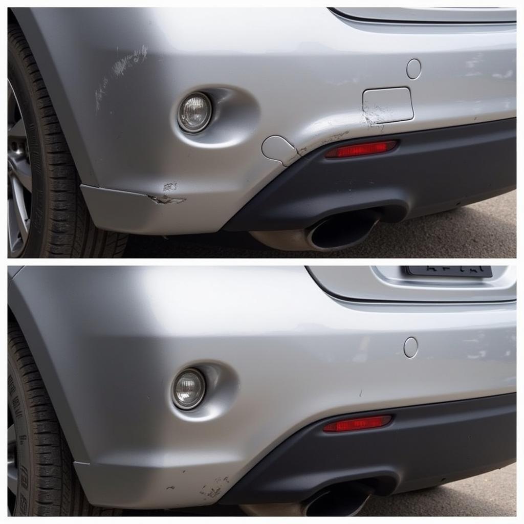 Car Bumper Damage Repair