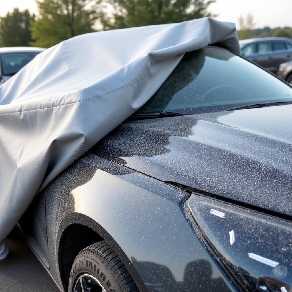 Car Cover Hindering Detailing Process