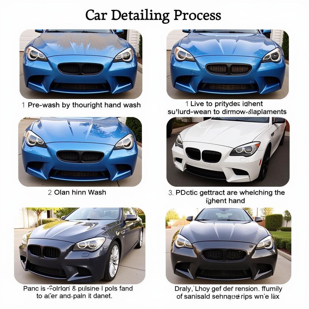 Car Deep Detailing Process in Action