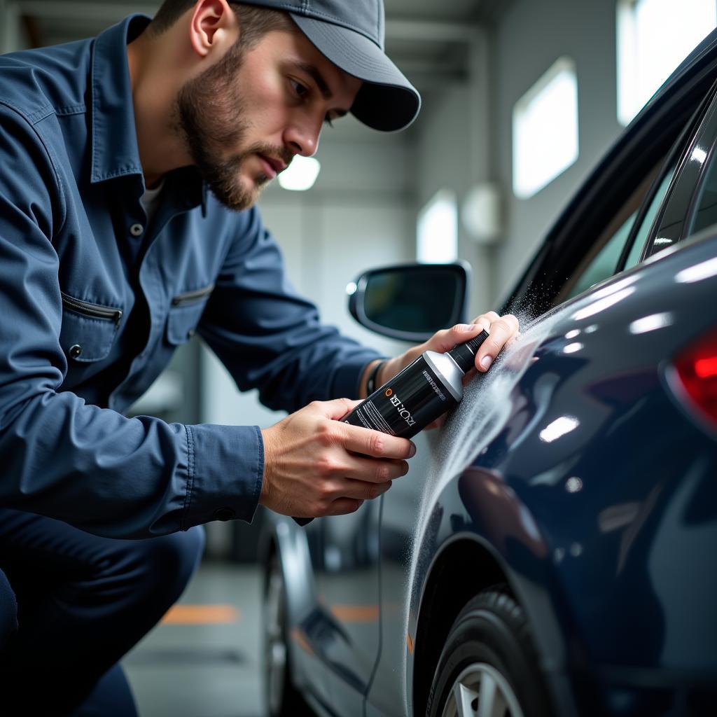 Car Detailer at Work in Arkansas