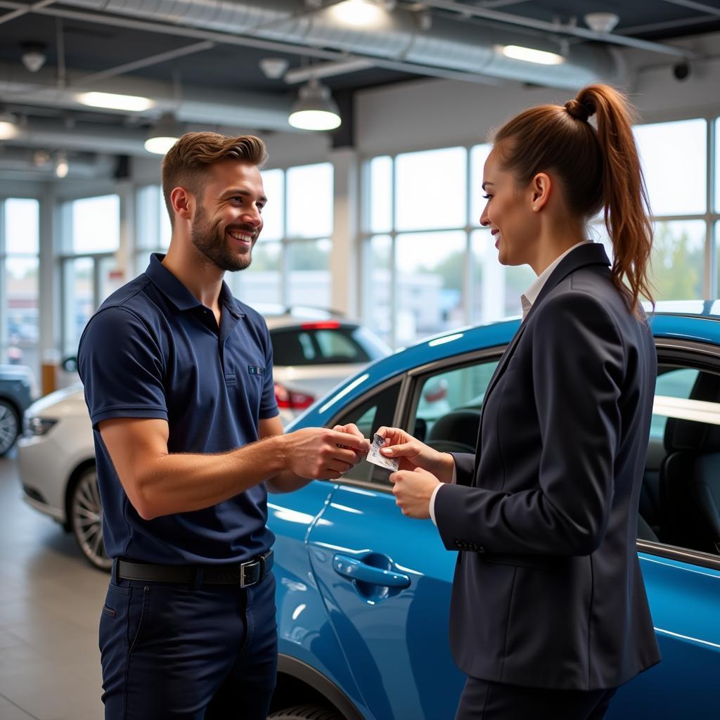 Car Detailer Tipping Etiquette at Dealership