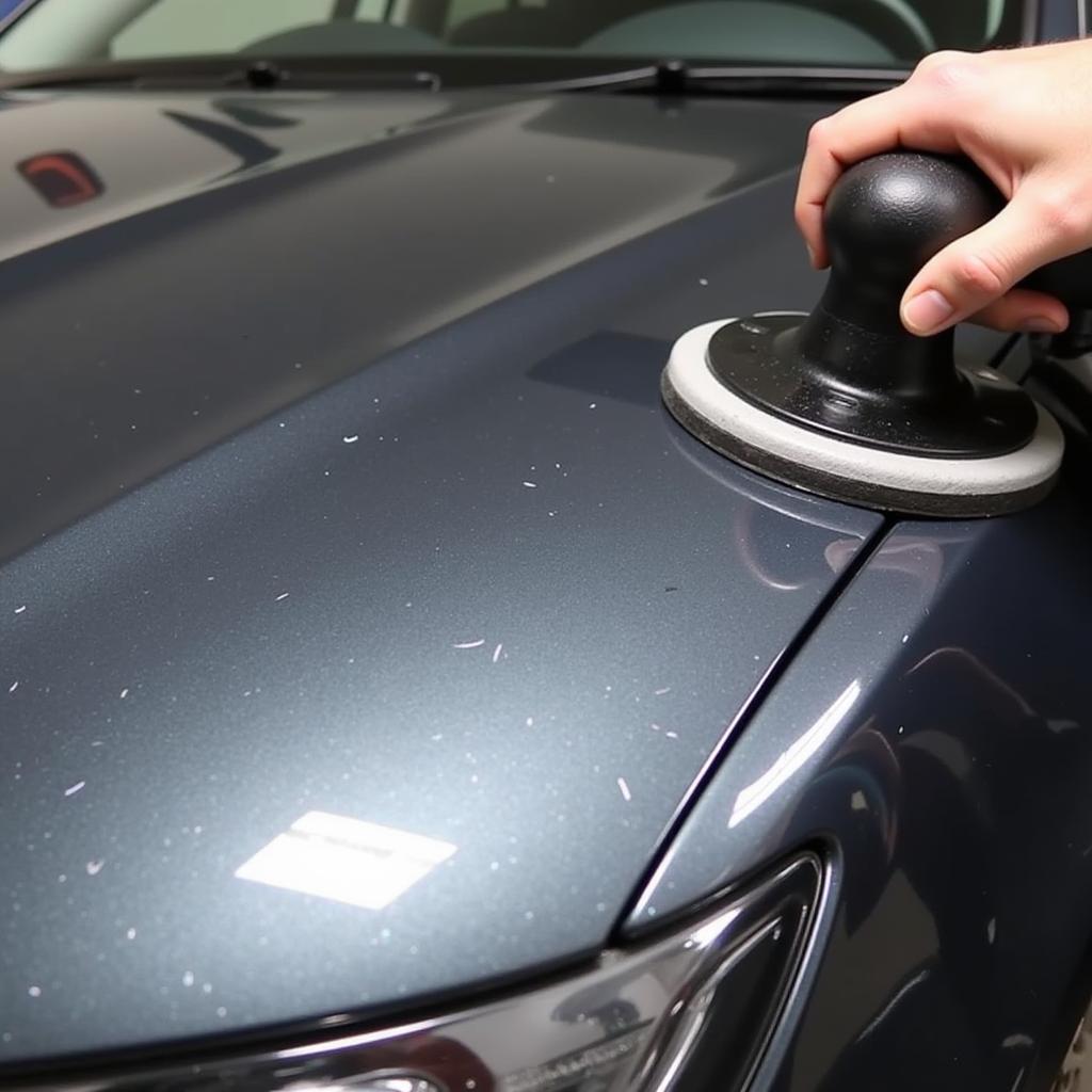 Paint correction service by a professional car detailer in Woodridge