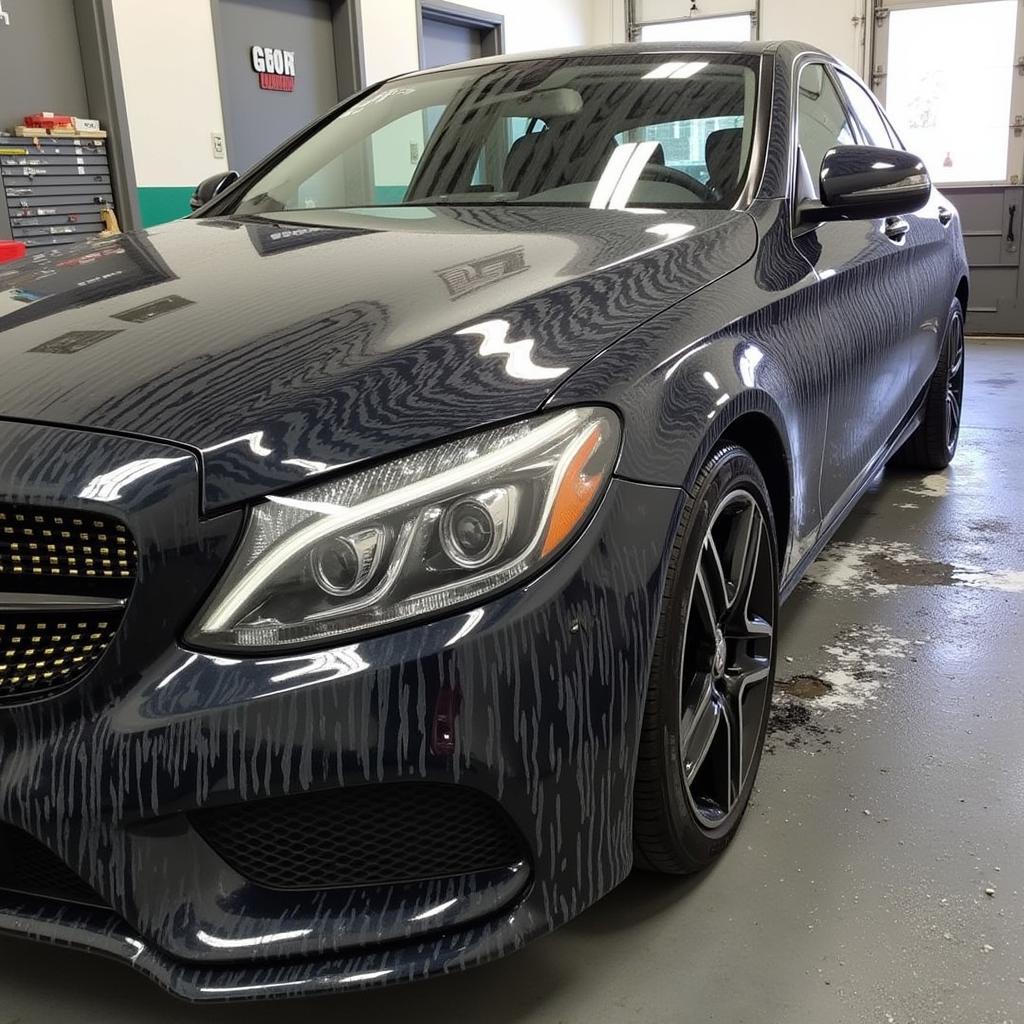 Exterior car wash and detailing services near 20169