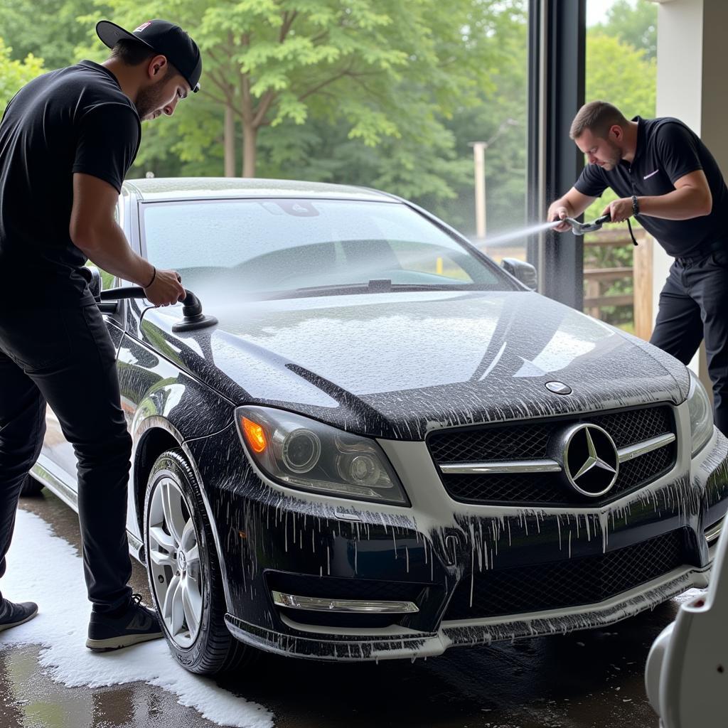 Professional car wash and detailing in 30096