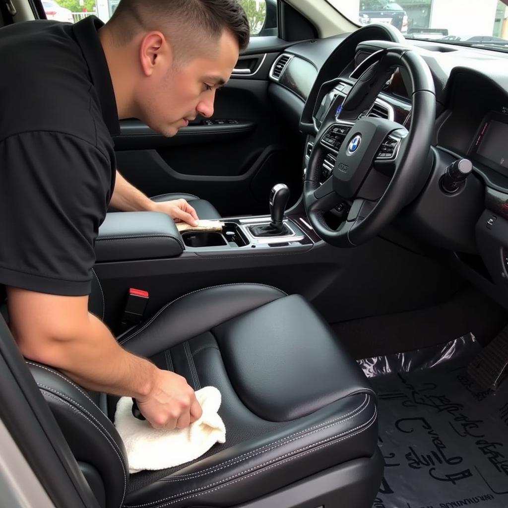 Professional Car Detailing Interior Cleaning in Aberdeen