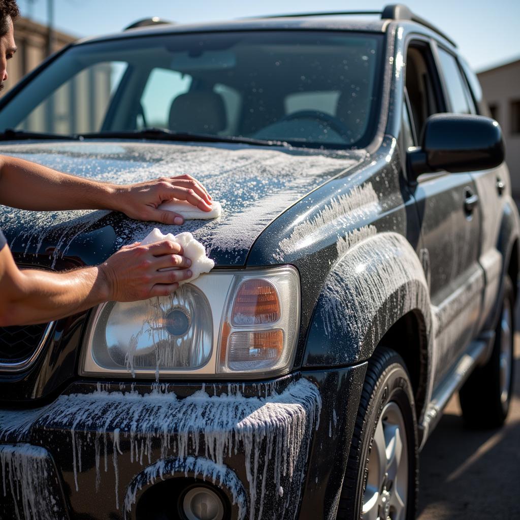 Exterior Car Wash in Amarillo TX