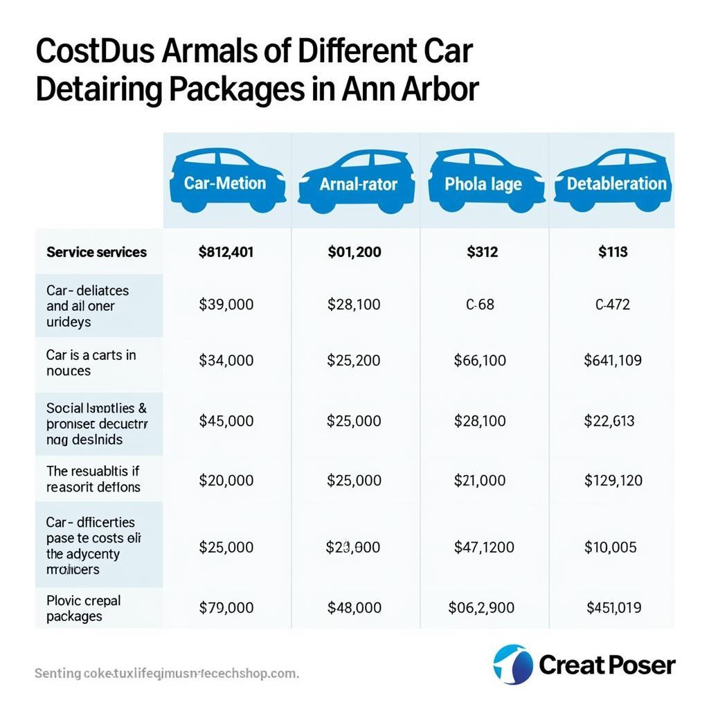 Car Detailing Cost in Ann Arbor