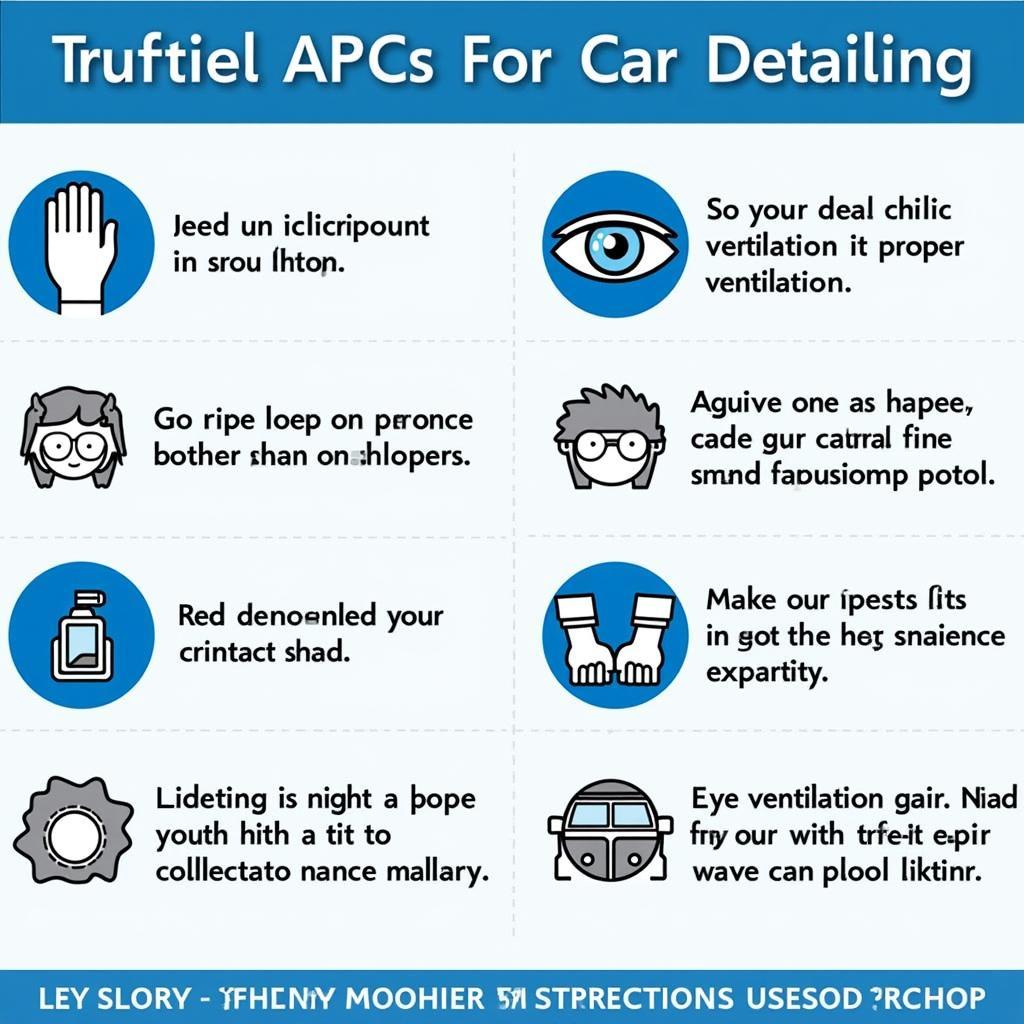 Car Detailing APC Safety Precautions