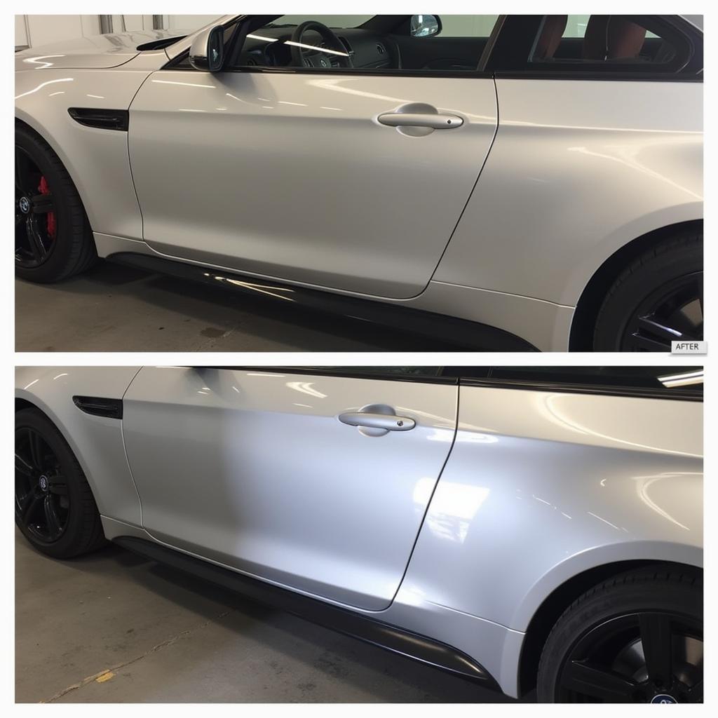 Professional car detailing paint correction in Arlington VA