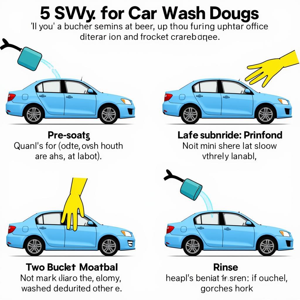 Car Detailing Basic Wash Process