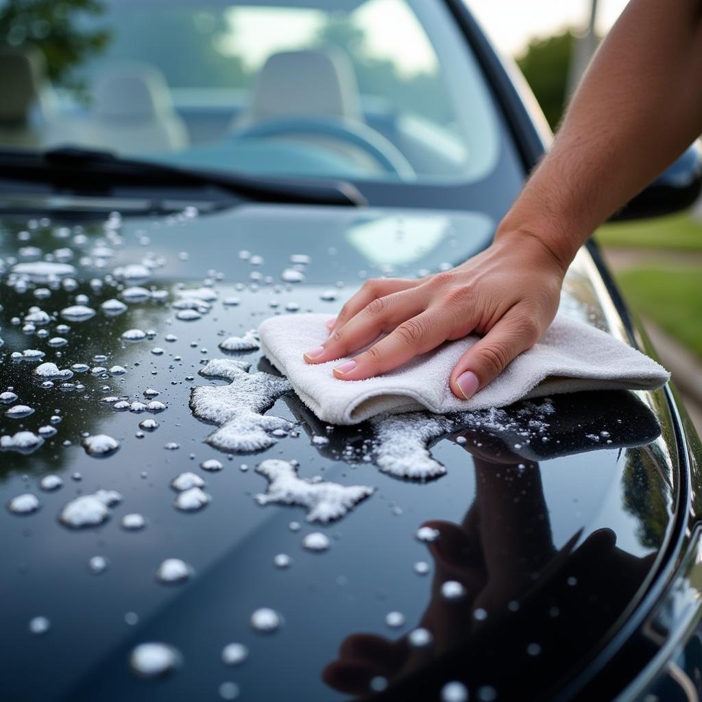 Exterior car wash in Beaumont TX