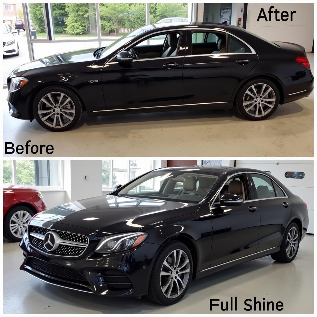 Car Detailing Before and After