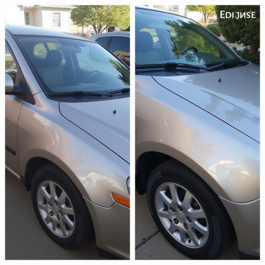 Before and After Car Detailing in 76132