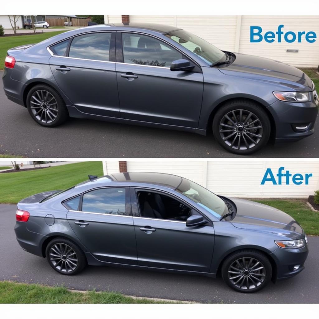 Car Detailing Before & After in Central NJ