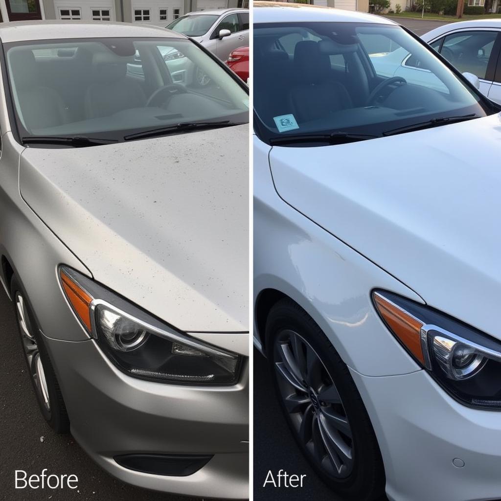 Car Detailing Before and After