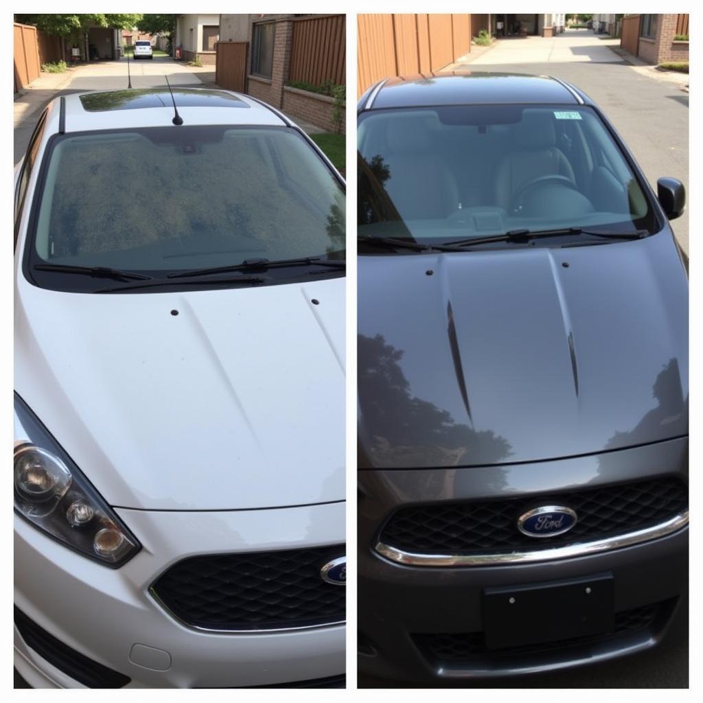 Car Detailing Before and After