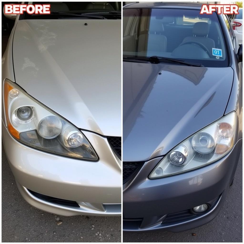 Car Detailing Transformation: Before and After