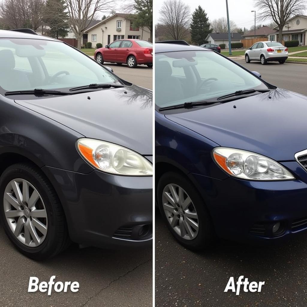 Car Detailing Before and After