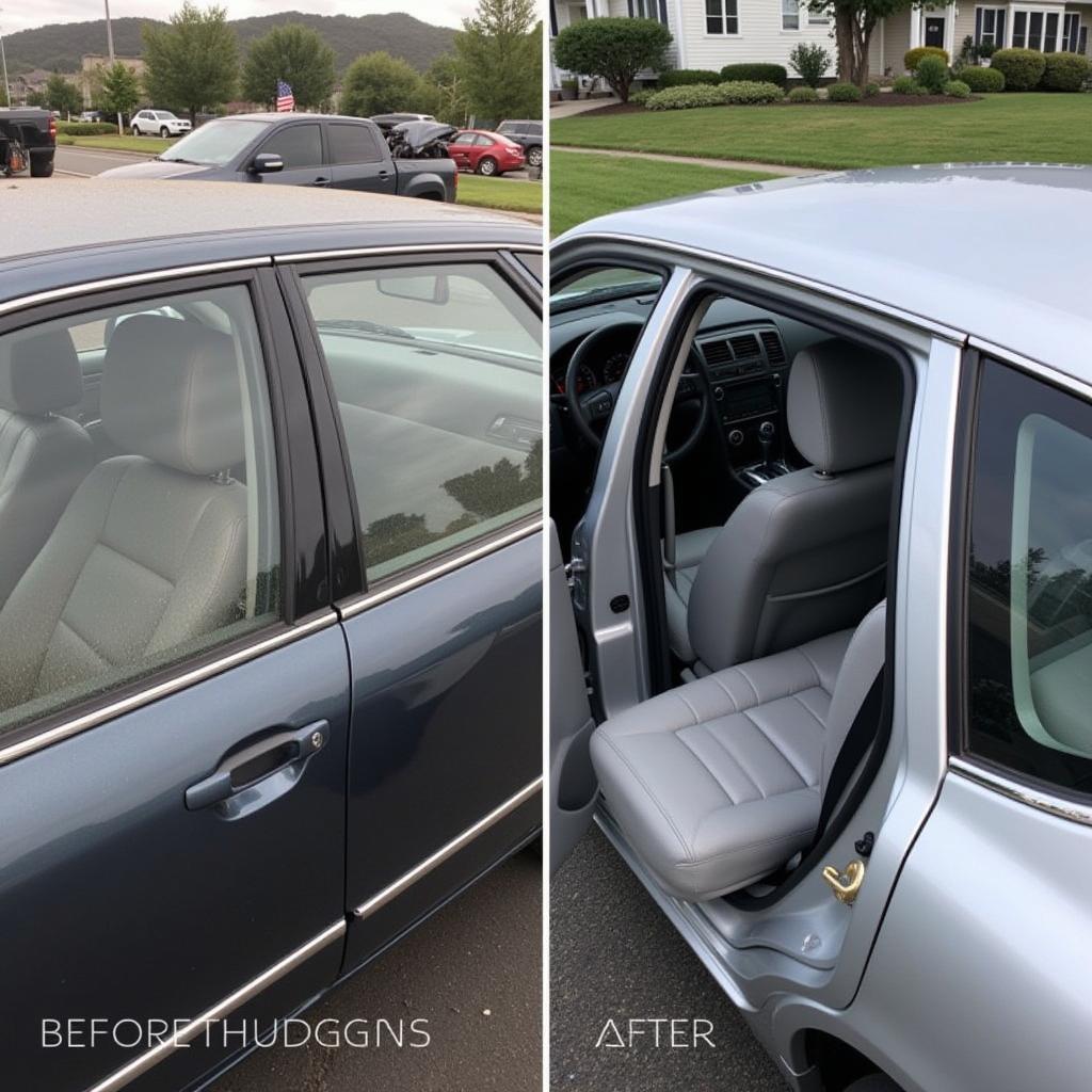 Car Detailing Transformation: Before and After