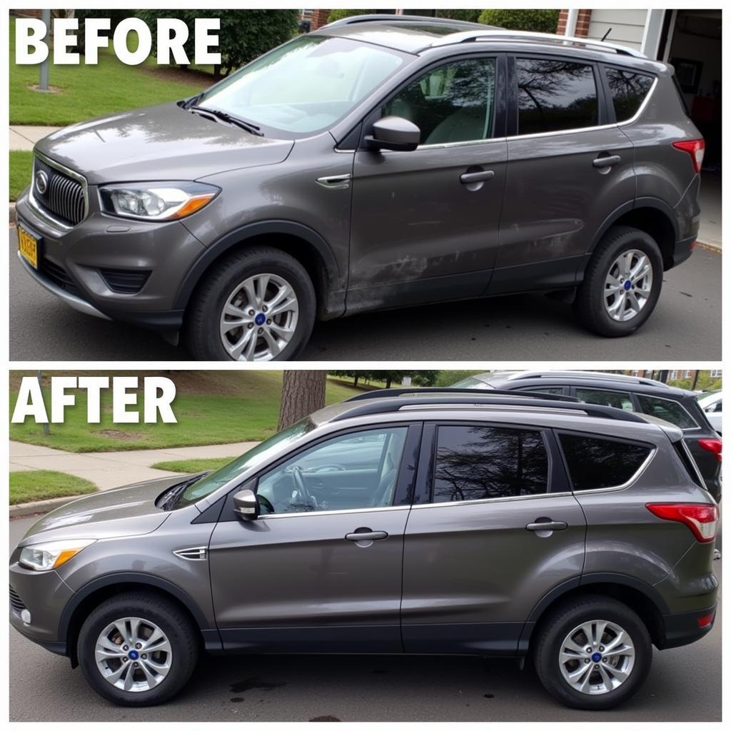 Car Detailing Before and After Photos