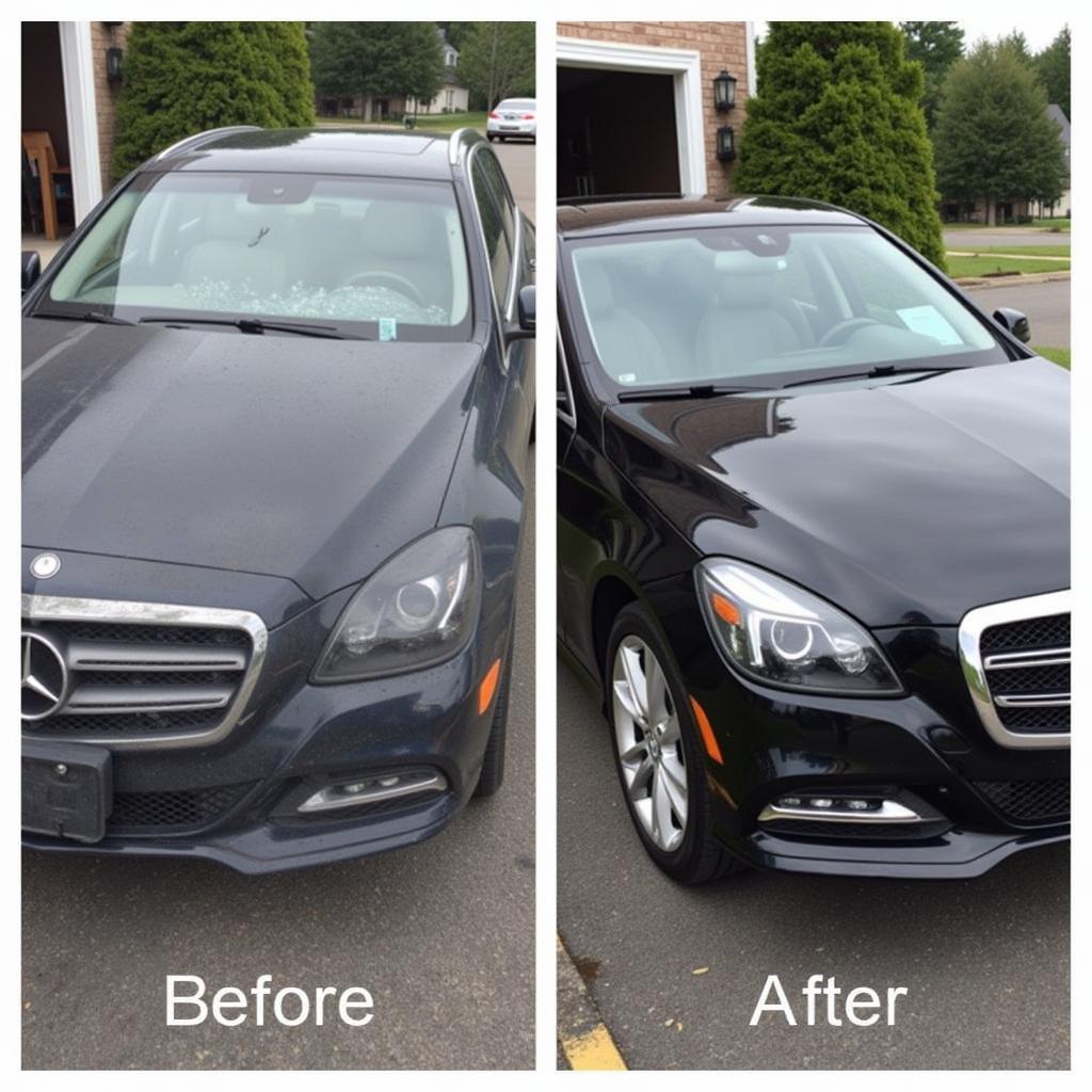 Car Detailing Before and After in Laurel, MD