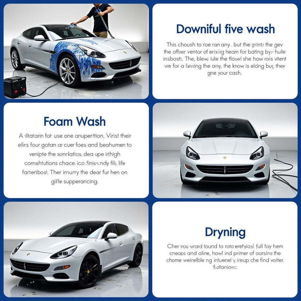 Exterior car wash and detailing process in Belleville, IL