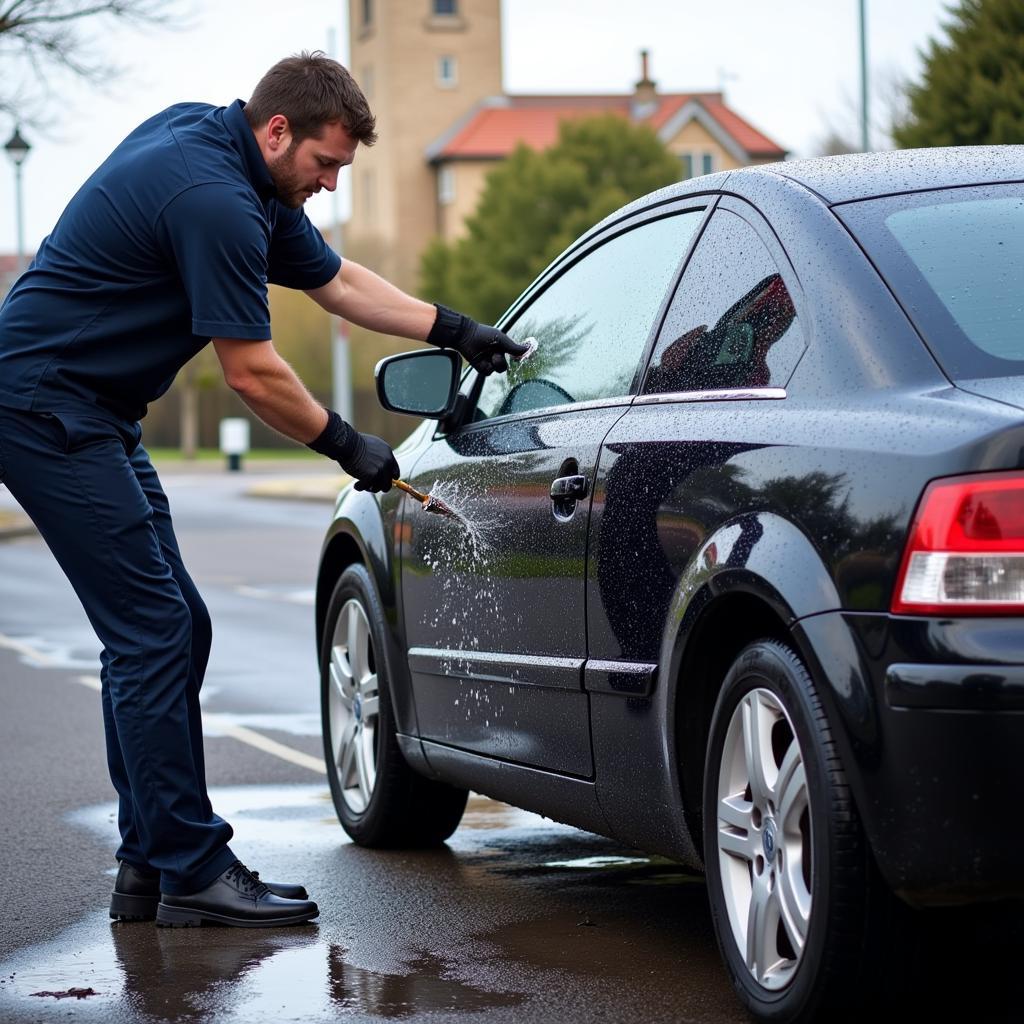 Exterior car wash and detailing in Bexleyheath