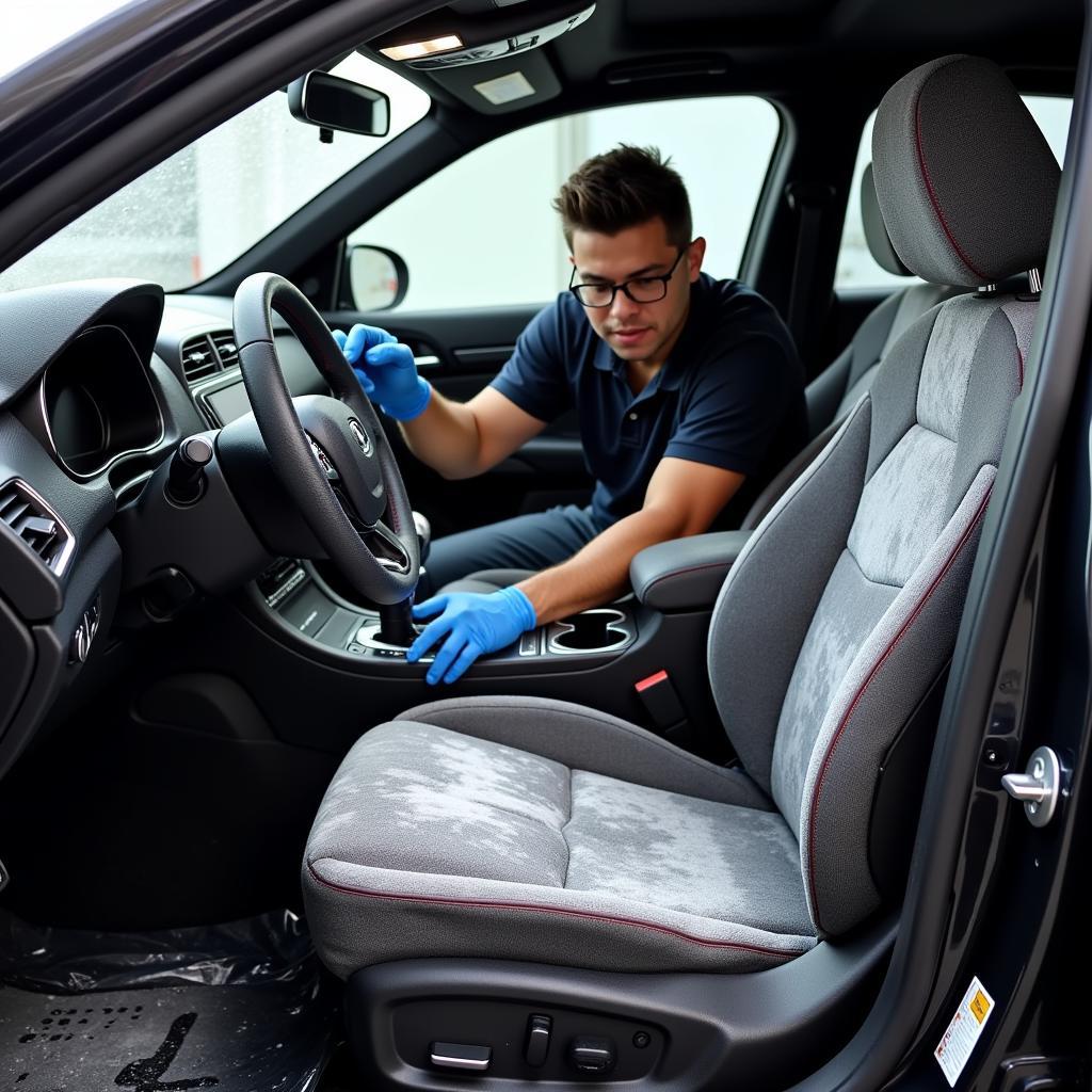 Professional Car Detailing Interior Cleaning in Biggin Hill