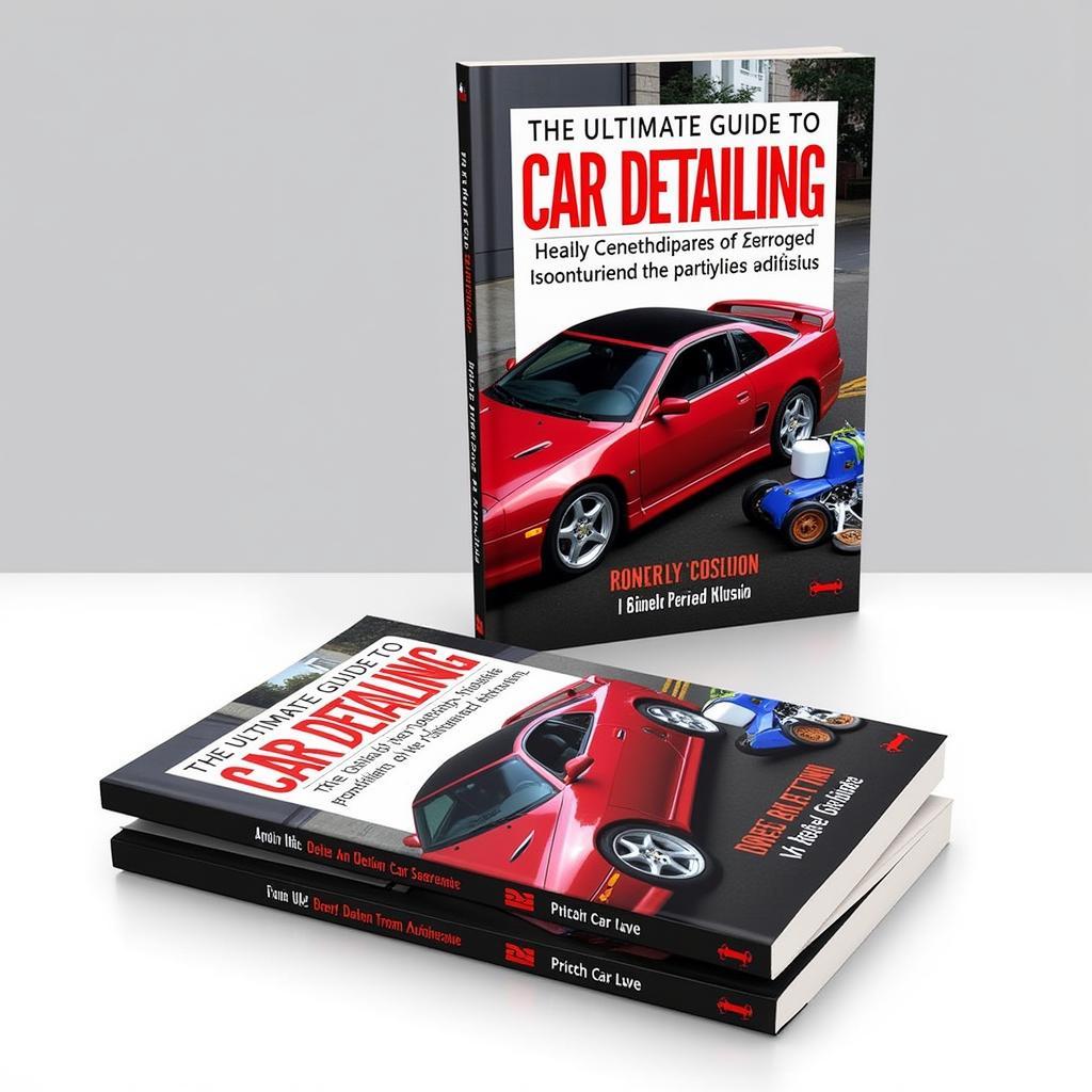 Car Detailing Book Cover Example