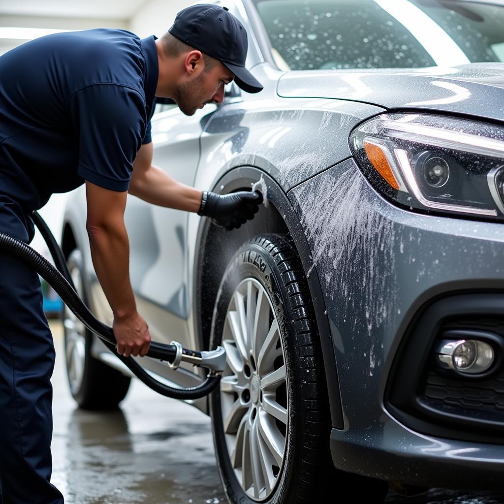 Professional Car Detailing Exterior Wash in Braidwood