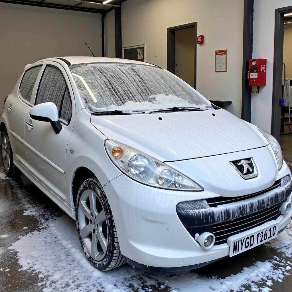 Exterior car wash in Bristol CT