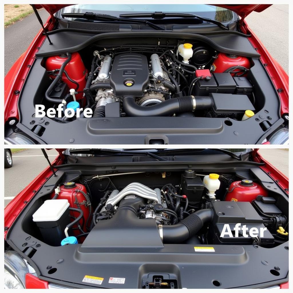 Car Detailing Burleson TX: Engine Cleaning