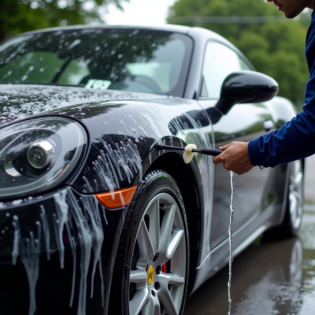 Professional Car Detailing Exterior Wash in Burnt Hills NY