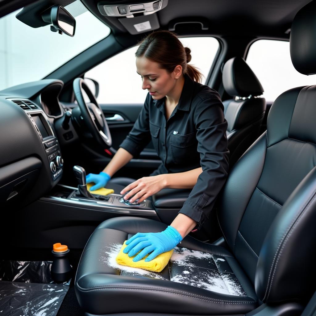 Professional Car Detailing Interior Cleaning in Calgary