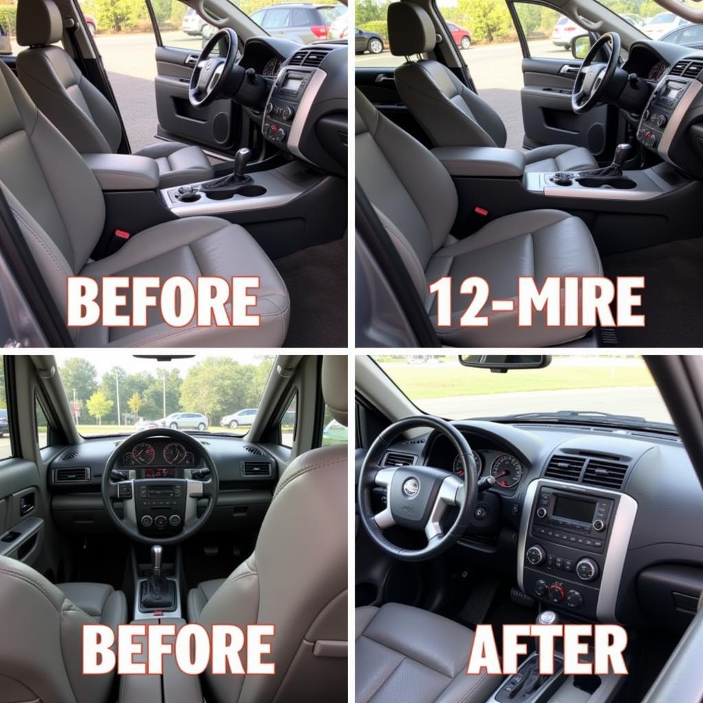 Interior car cleaning and detailing in Carrollton, GA