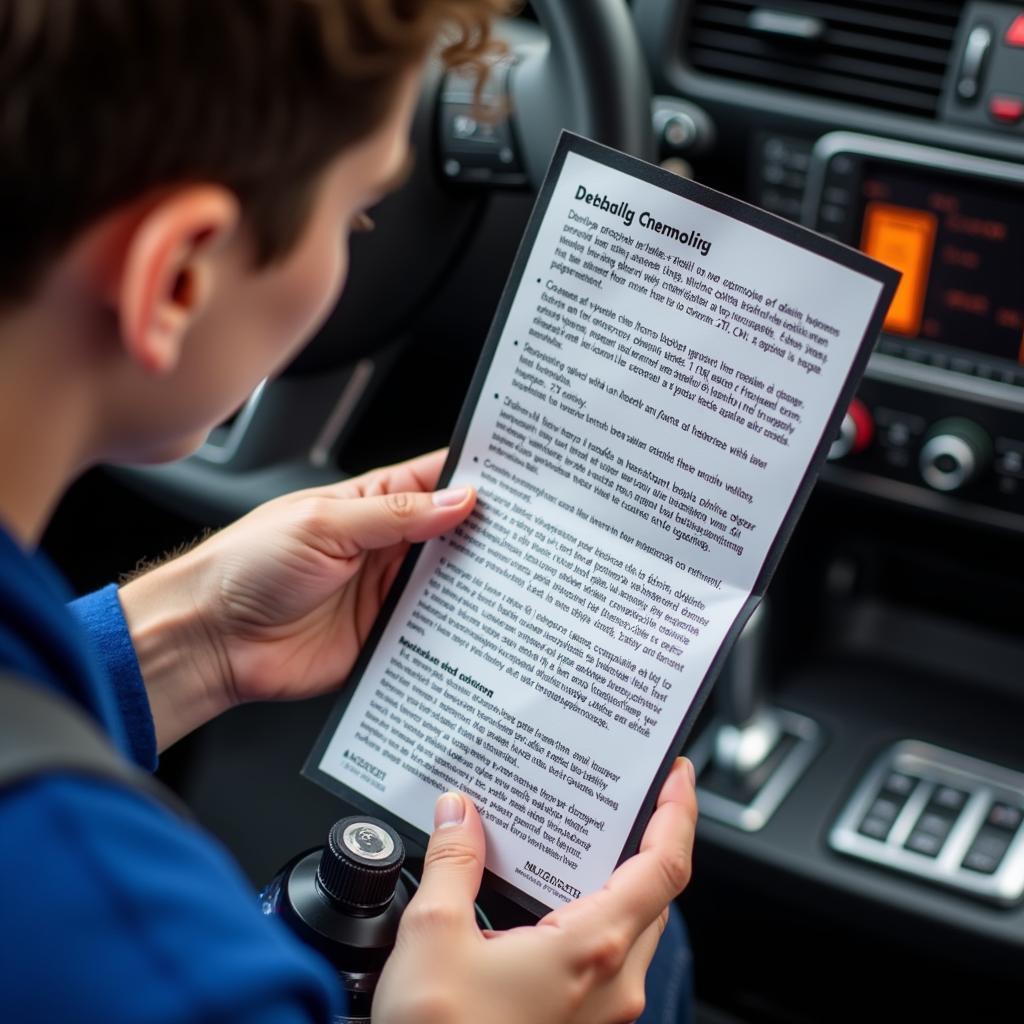 Reading Car Detailing Chemical Labels