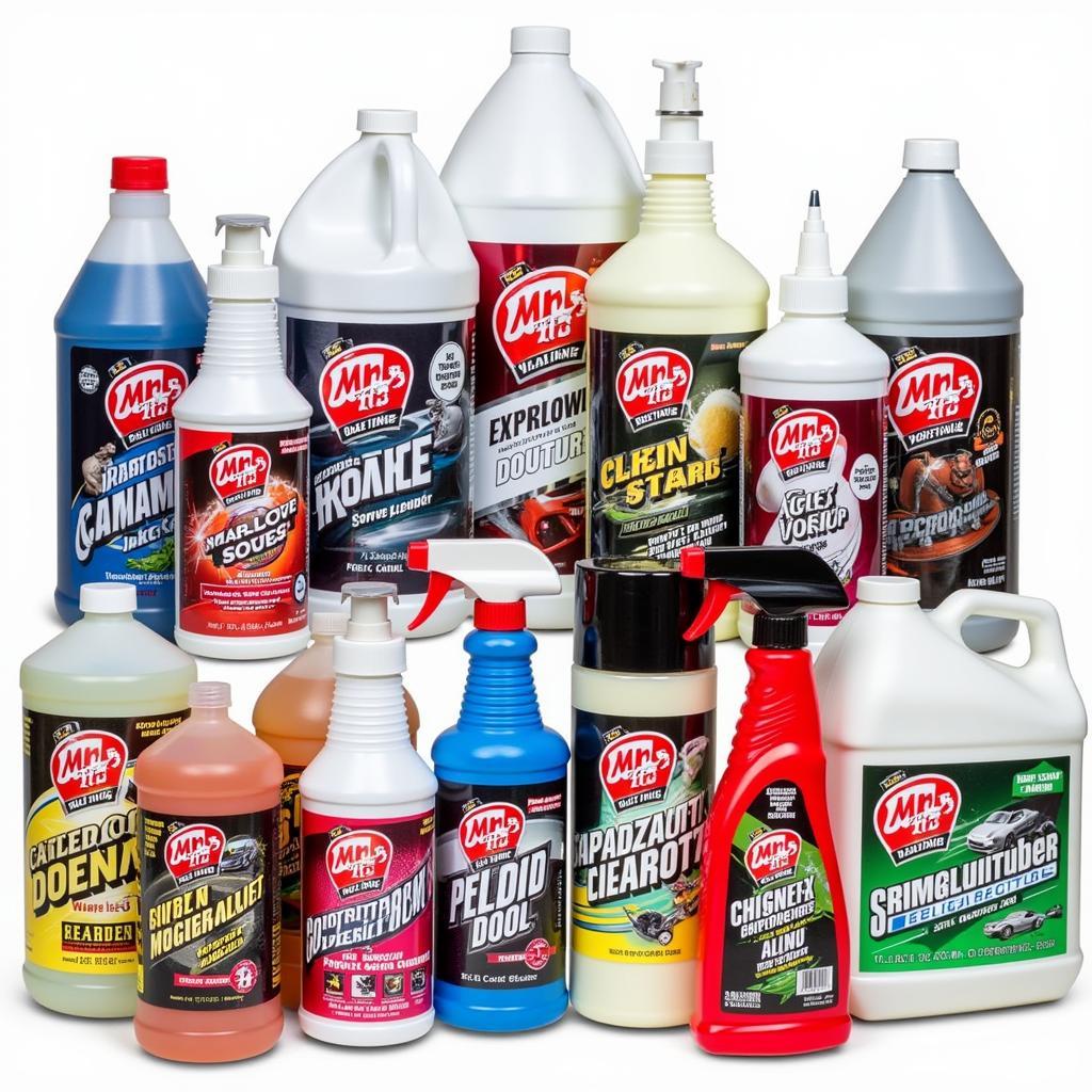 Professional Car Detailing Chemicals